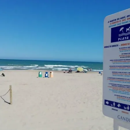 Apartment Infante Primera Linea Gandia Playa Solo Familias *